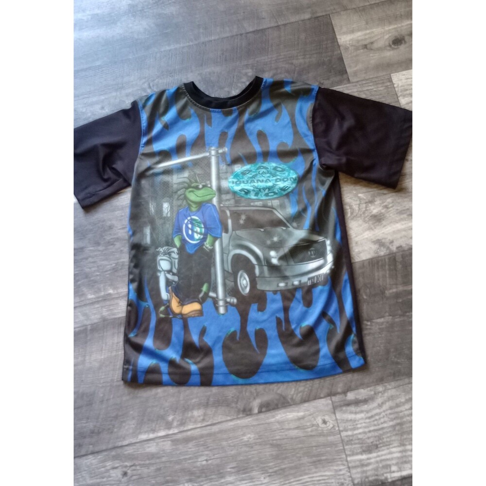 Iguana Don Boys  12/14 Graphic Short Sleeve T-Shirt Vtg Y2K